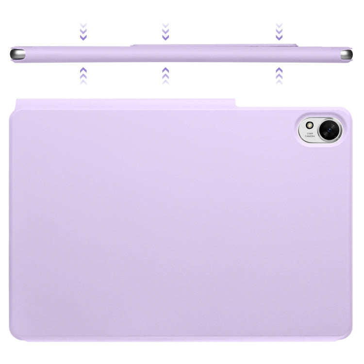 For Huawei MatePad Air 12 2024 Fixed Buckle Magnetic Deformation Leather Tablet Case