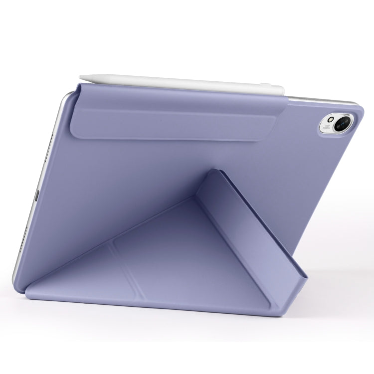 For Huawei MatePad Air 12 2024 Fixed Buckle Magnetic Deformation Leather Tablet Case