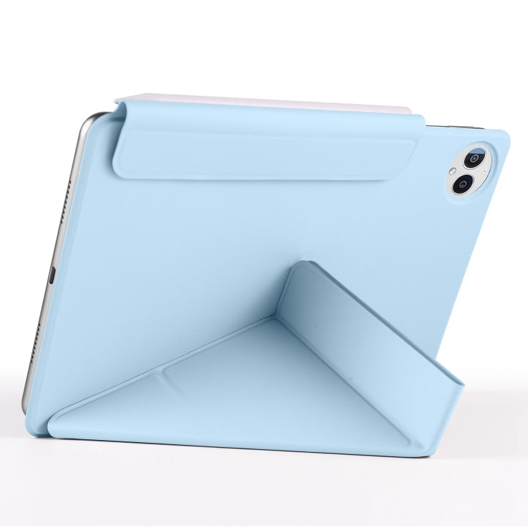 For Huawei MatePad Pro 12.2 2024 Fixed Buckle Magnetic Deformation Leather Tablet Case