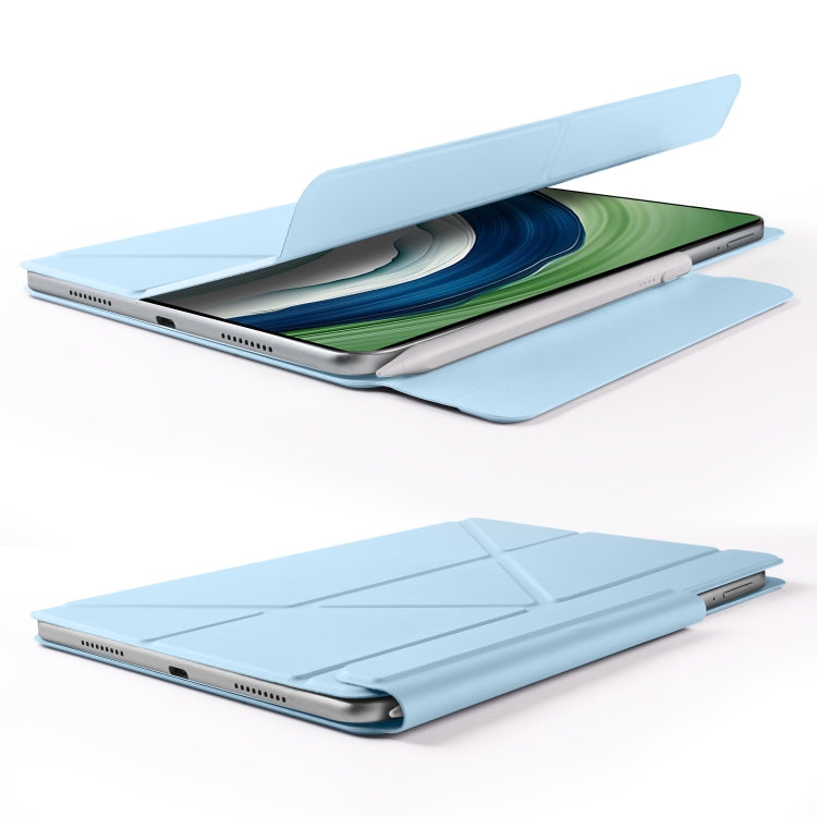 For Huawei MatePad Pro 12.2 2024 Fixed Buckle Magnetic Deformation Leather Tablet Case