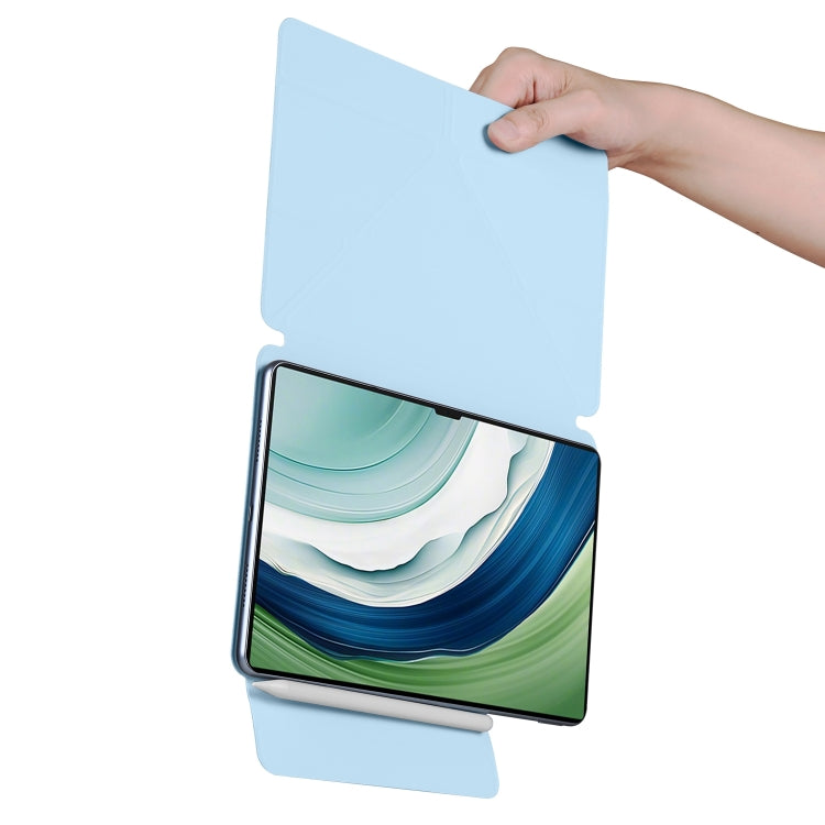 For Huawei MatePad Pro 12.2 2024 Fixed Buckle Magnetic Deformation Leather Tablet Case