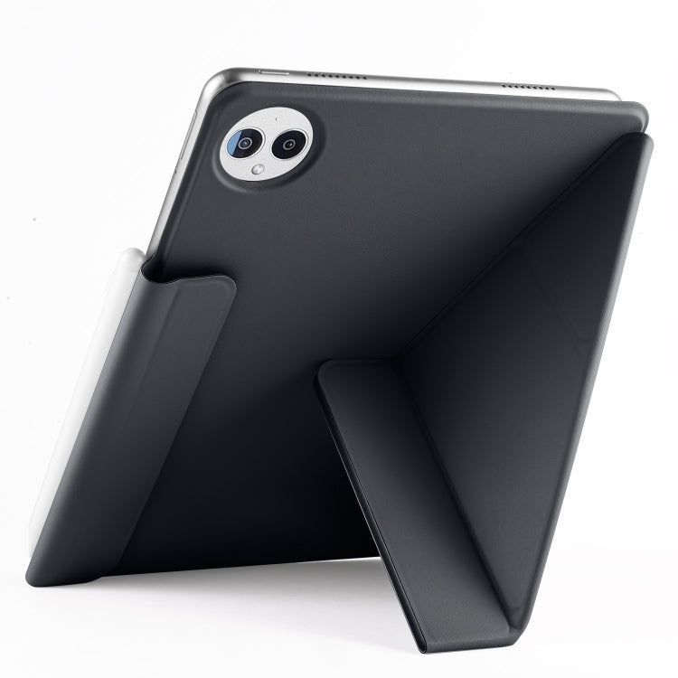 For Huawei MatePad Pro 12.2 2024 Fixed Buckle Magnetic Deformation Leather Tablet Case