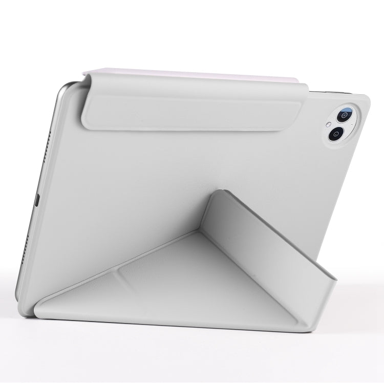 For Huawei MatePad Pro 12.2 2024 Fixed Buckle Magnetic Deformation Leather Tablet Case