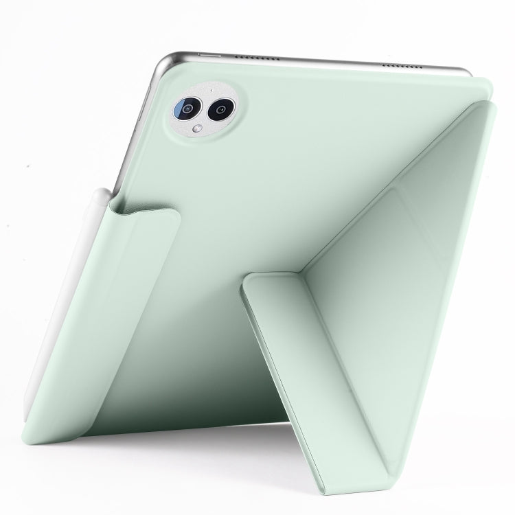 For Huawei MatePad Pro 12.2 2024 Fixed Buckle Magnetic Deformation Leather Tablet Case
