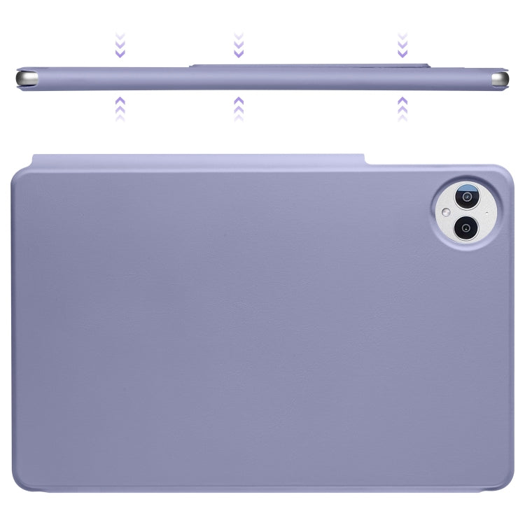 For Huawei MatePad Pro 12.2 2024 Fixed Buckle Magnetic Deformation Leather Tablet Case