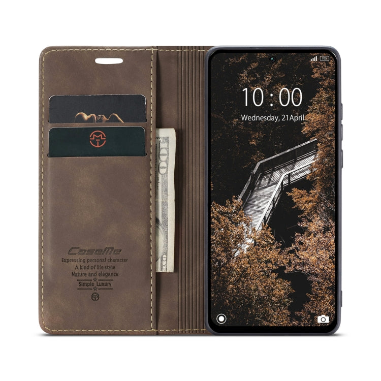 For Redmi 13 CaseMe 013 Multifunctional Horizontal Flip Leather Phone Case