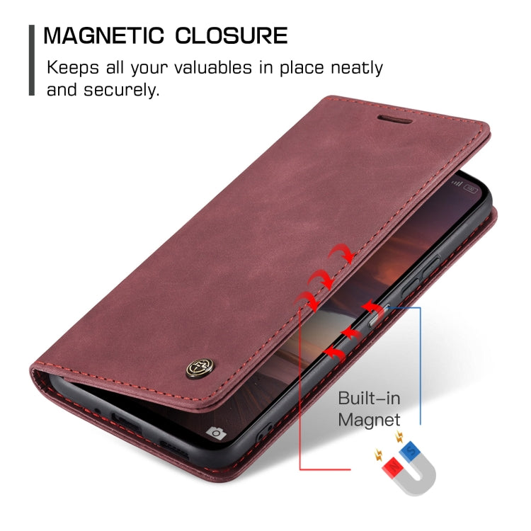 For Redmi 13 CaseMe 013 Multifunctional Horizontal Flip Leather Phone Case