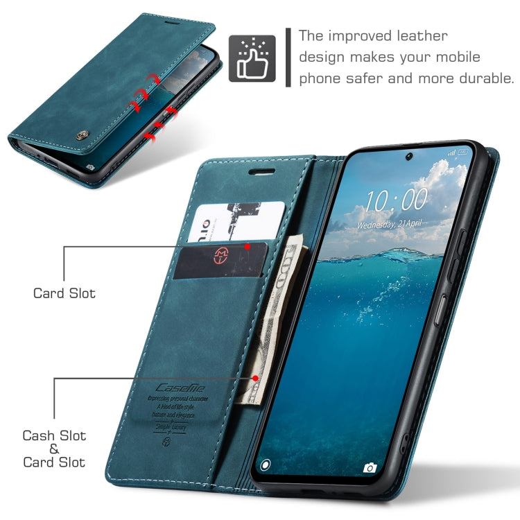 For Redmi 13 CaseMe 013 Multifunctional Horizontal Flip Leather Phone Case