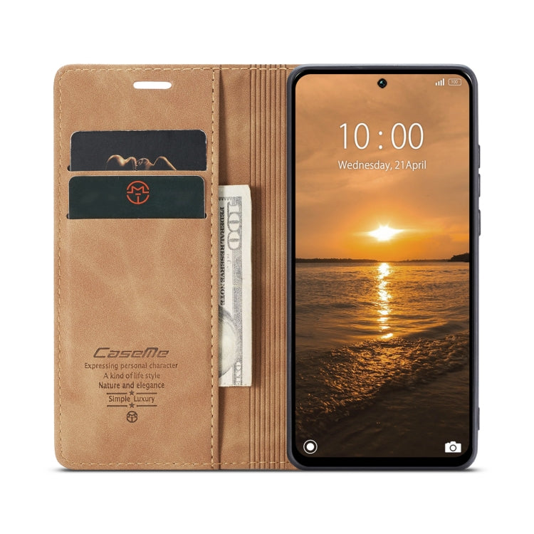 For Redmi 13 CaseMe 013 Multifunctional Horizontal Flip Leather Phone Case