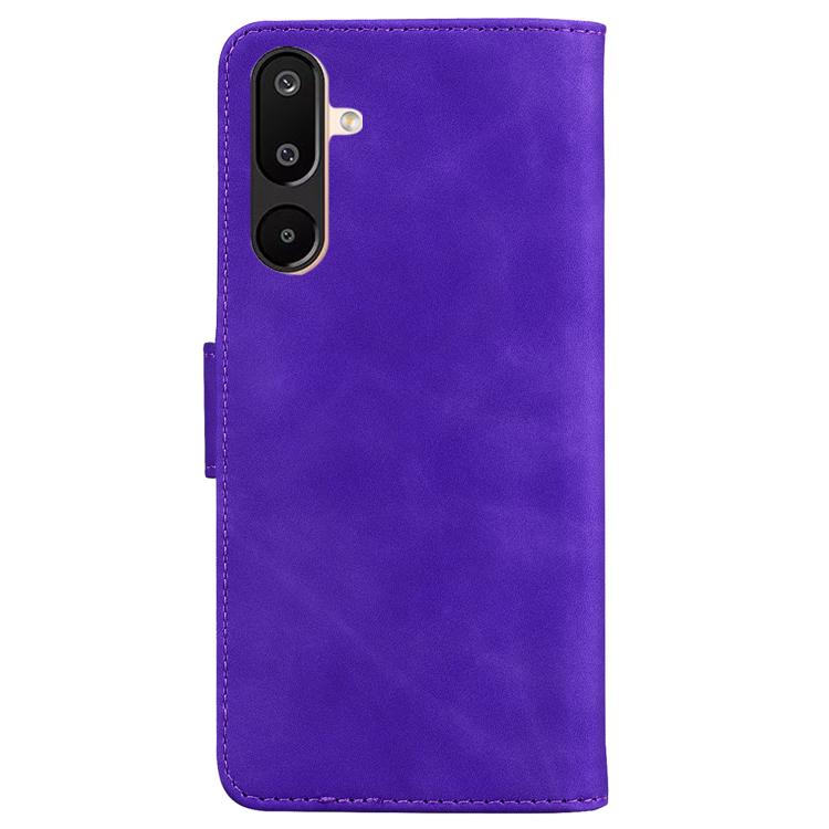 For Samsung Galaxy M16 5G / F16 5G / M36 5G Skin Feel Pure Color Flip Leather Phone Case
