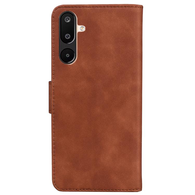 For Samsung Galaxy M16 5G / F16 5G / M36 5G Skin Feel Pure Color Flip Leather Phone Case