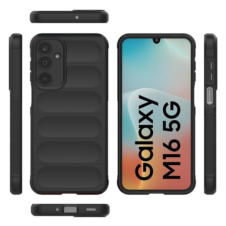 For Samsung Galaxy M16 5G Magic Shield TPU + Flannel Phone Case