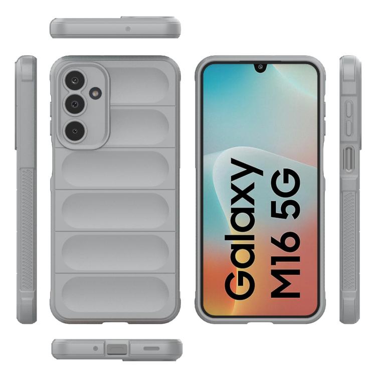 For Samsung Galaxy M16 5G Magic Shield TPU + Flannel Phone Case