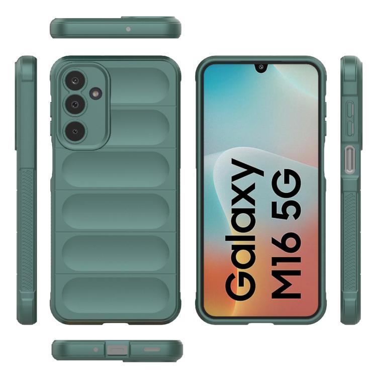 For Samsung Galaxy M16 5G Magic Shield TPU + Flannel Phone Case