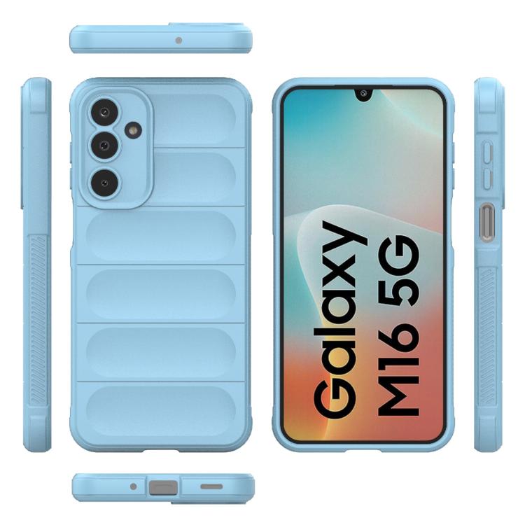 For Samsung Galaxy M16 5G Magic Shield TPU + Flannel Phone Case