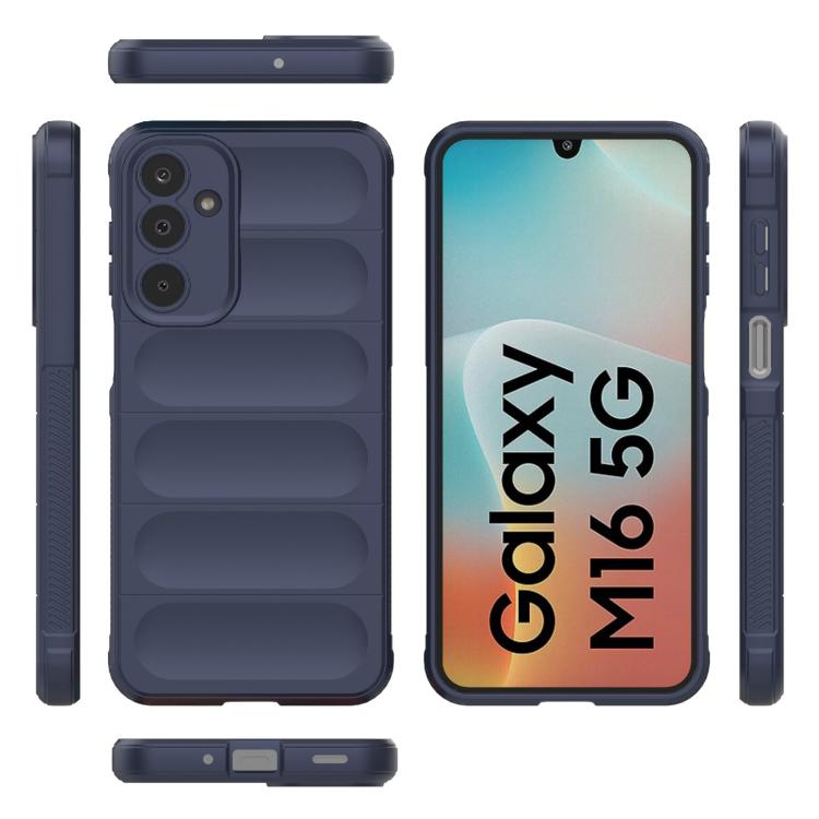 For Samsung Galaxy M16 5G Magic Shield TPU + Flannel Phone Case