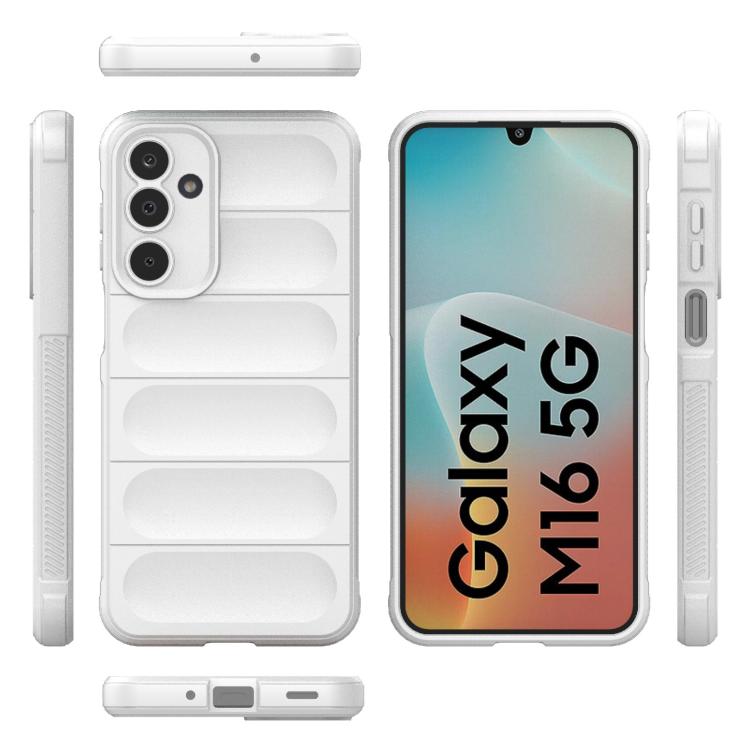 For Samsung Galaxy M16 5G Magic Shield TPU + Flannel Phone Case