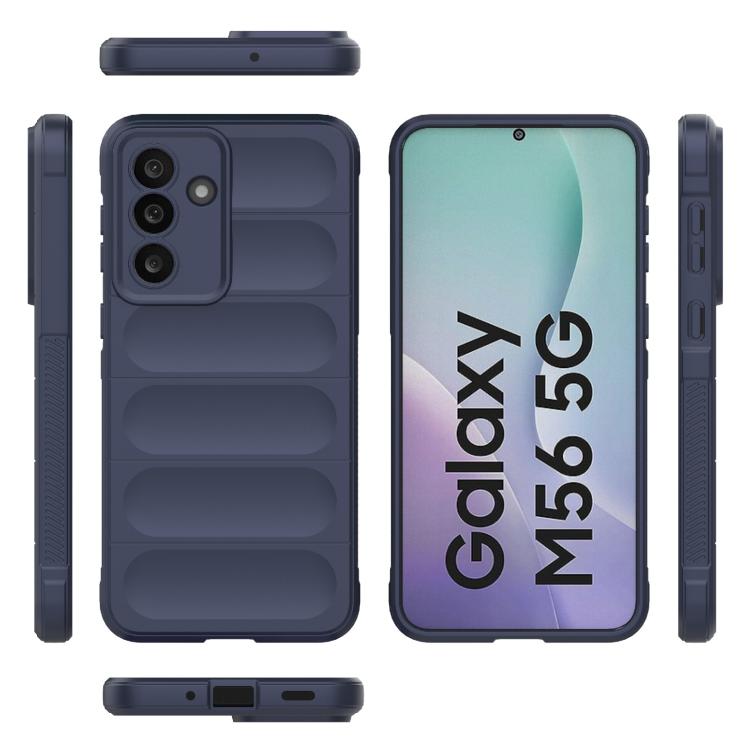 For Samsung Galaxy M56 5G Magic Shield TPU + Flannel Phone Case