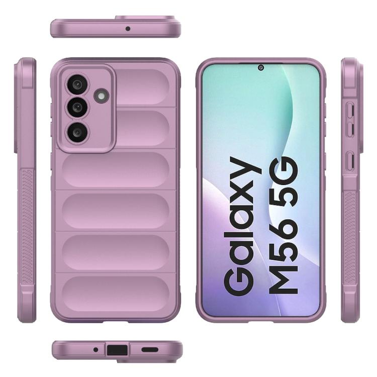 For Samsung Galaxy M56 5G Magic Shield TPU + Flannel Phone Case