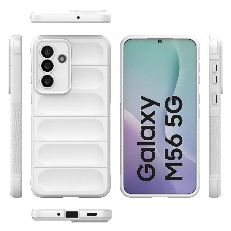 For Samsung Galaxy M56 5G Magic Shield TPU + Flannel Phone Case