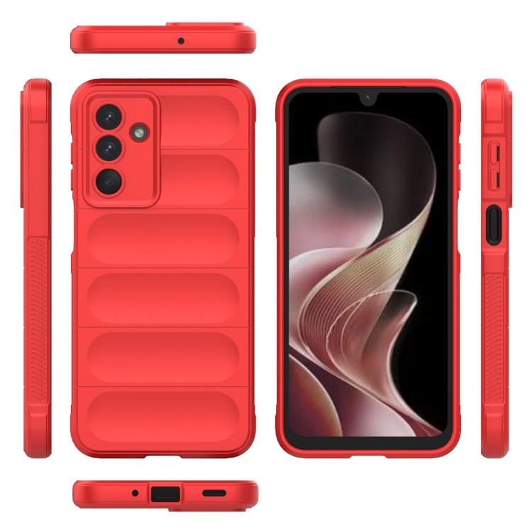 For Samsung Galaxy M36 5G India Magic Shield TPU + Flannel Phone Case