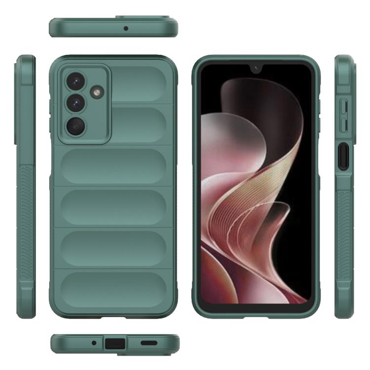 For Samsung Galaxy M36 5G India Magic Shield TPU + Flannel Phone Case