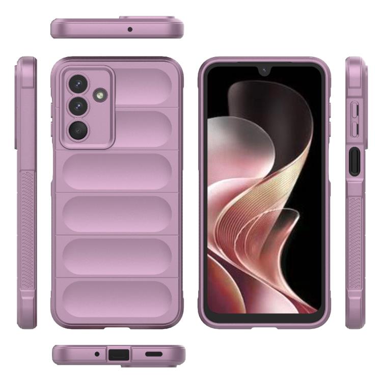 For Samsung Galaxy M36 5G India Magic Shield TPU + Flannel Phone Case