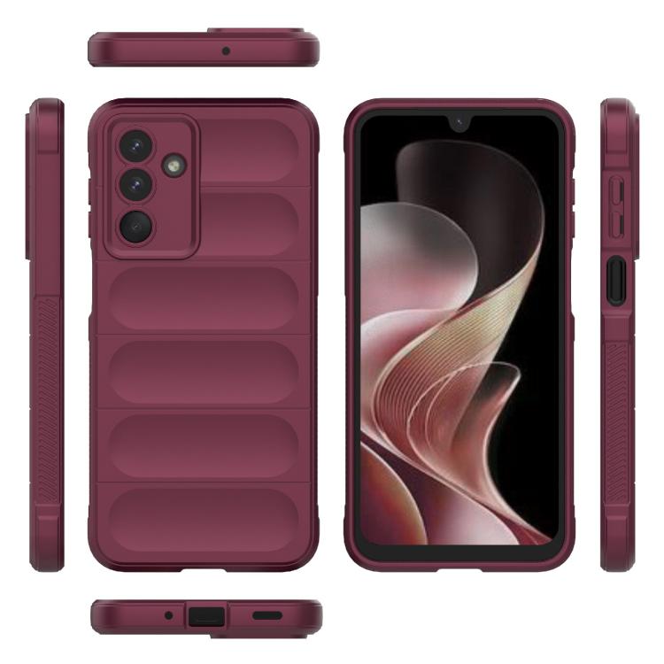 For Samsung Galaxy M36 5G India Magic Shield TPU + Flannel Phone Case