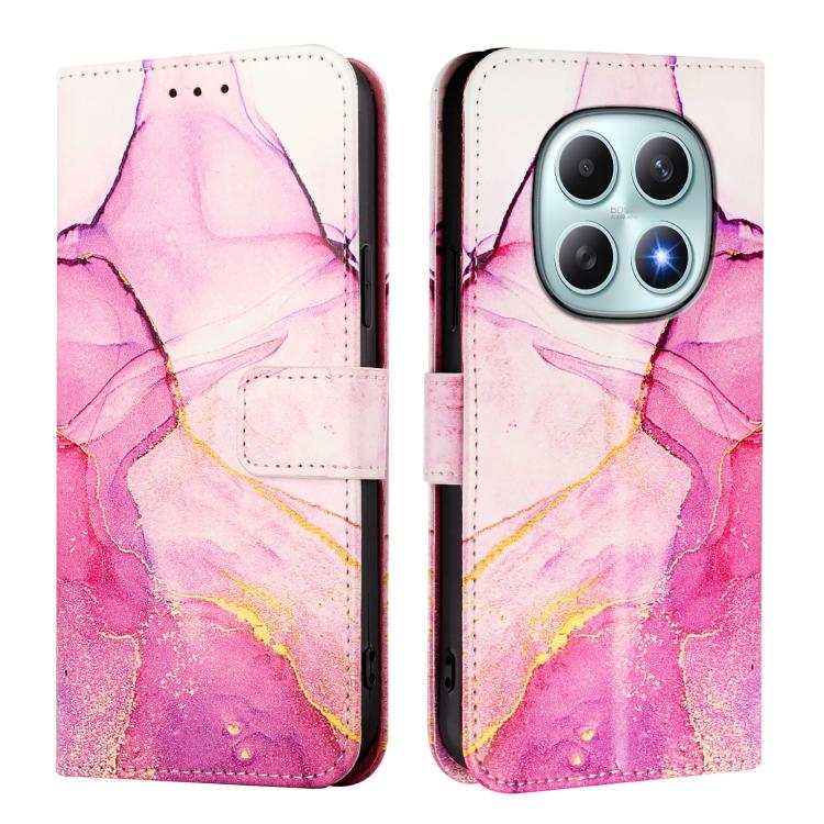 For Redmi Note 15 4G / 5G Global 164mm PT003 Marble Pattern Flip Leather Phone Case