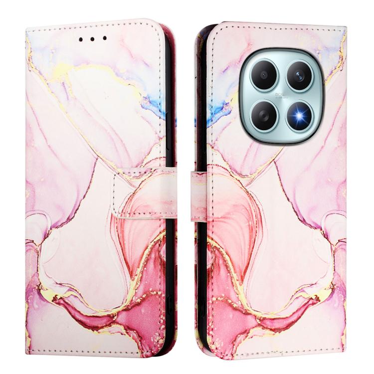 For Redmi Note 15 4G / 5G Global 164mm PT003 Marble Pattern Flip Leather Phone Case