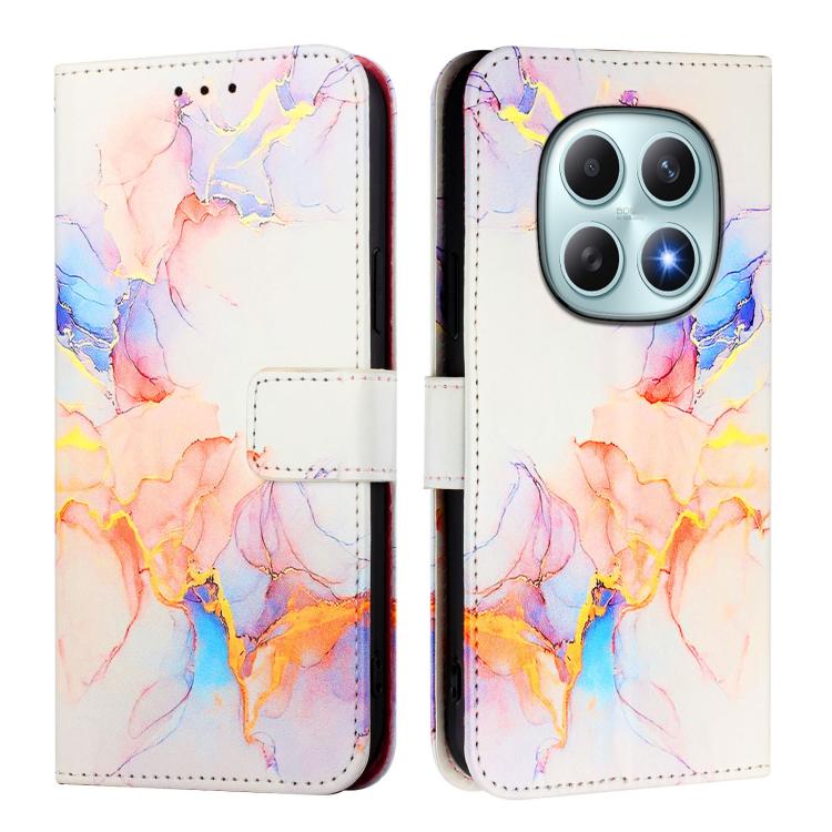 For Redmi Note 15 4G / 5G Global 164mm PT003 Marble Pattern Flip Leather Phone Case
