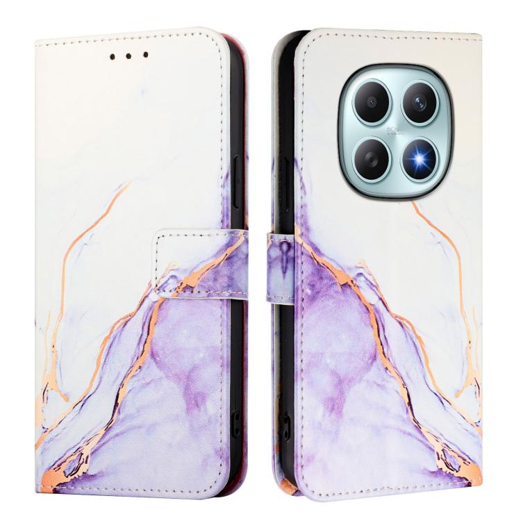 For Redmi Note 15 4G / 5G Global 164mm PT003 Marble Pattern Flip Leather Phone Case