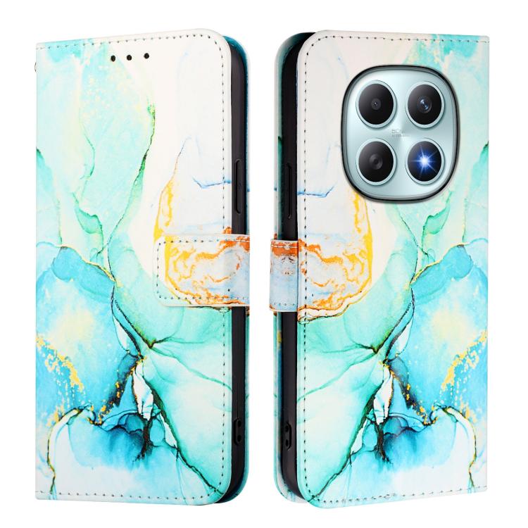 For Redmi Note 15 4G / 5G Global 164mm PT003 Marble Pattern Flip Leather Phone Case
