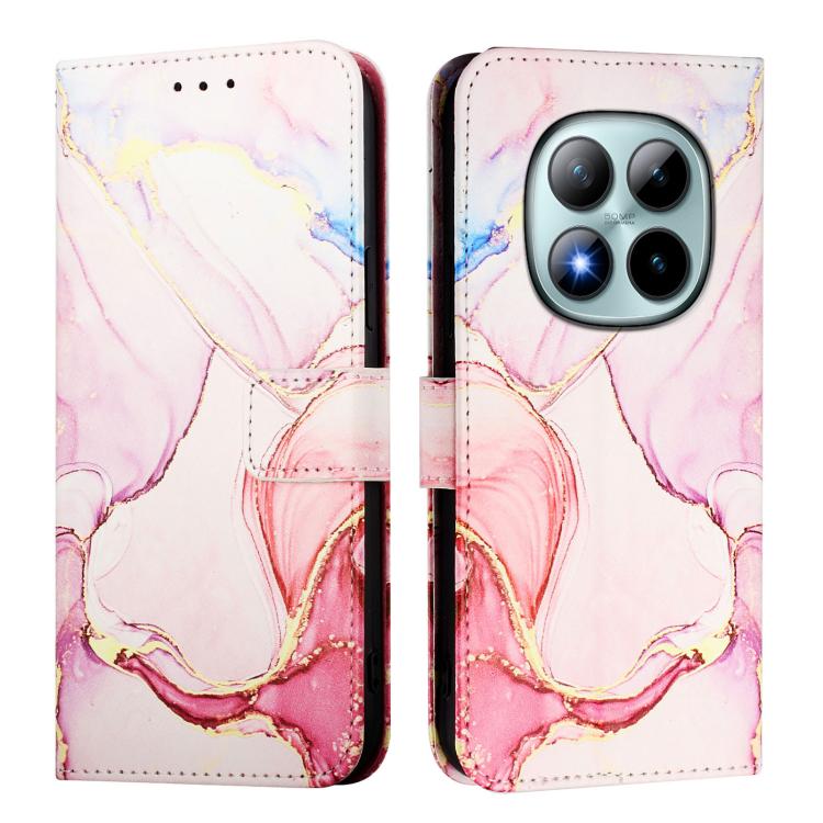 For Redmi Note 15 Pro+ 5G Global 163.3mm PT003 Marble Pattern Flip Leather Phone Case