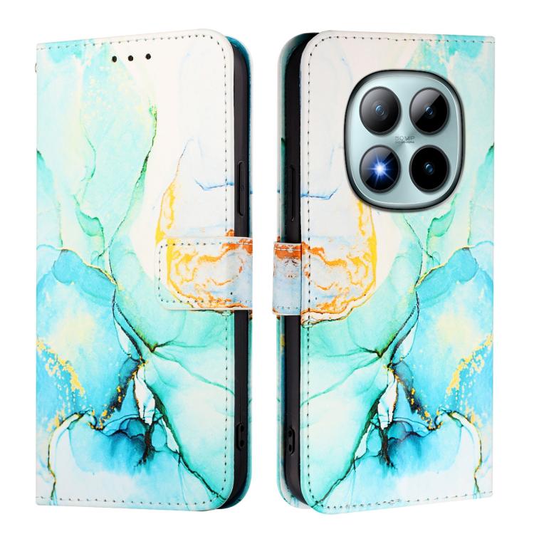 For Redmi Note 15 Pro+ 5G Global 163.3mm PT003 Marble Pattern Flip Leather Phone Case