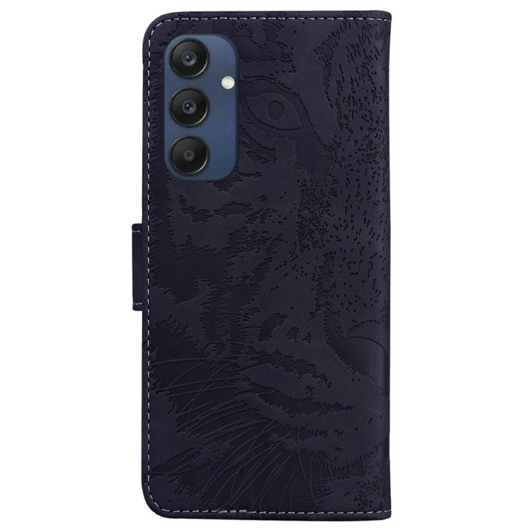 For Samsung Galaxy M35 Tiger Embossing Pattern Flip Leather Phone Case