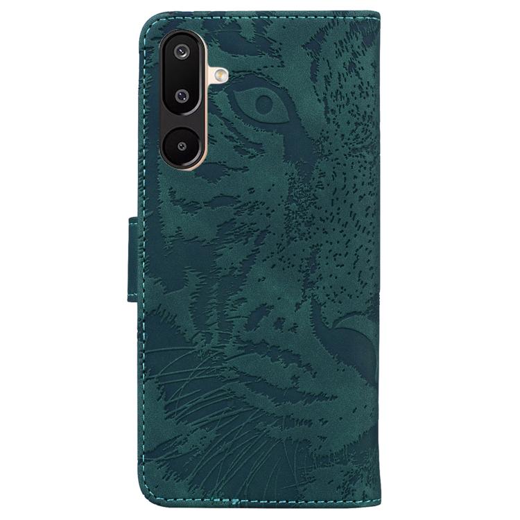 For Samsung Galaxy M16 5G / F16 5G / M36 5G Tiger Embossing Pattern Flip Leather Phone Case