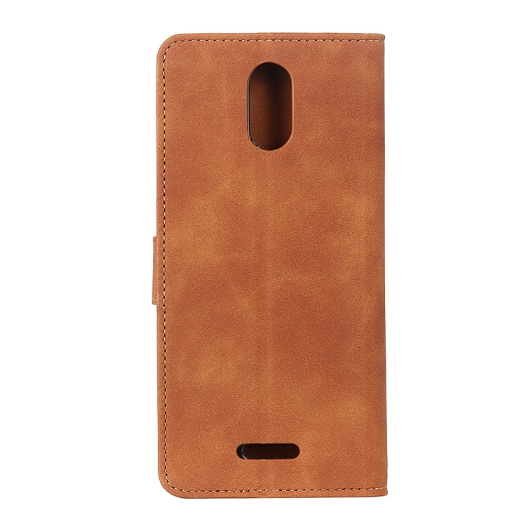 For Wiko Sunny 5 KHAZNEH Retro Texture PU + TPU Horizontal Flip Leather Case with Holder & Card Slots & Wallet