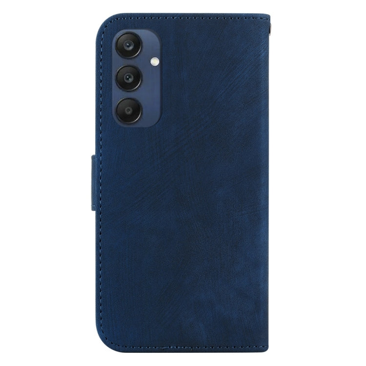 For Samsung Galaxy M35 Little Tiger Embossed Leather Phone Case