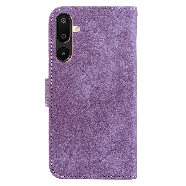 For Samsung Galaxy M16 5G / F16 5G / M36 5G Little Tiger Embossed Leather Phone Case