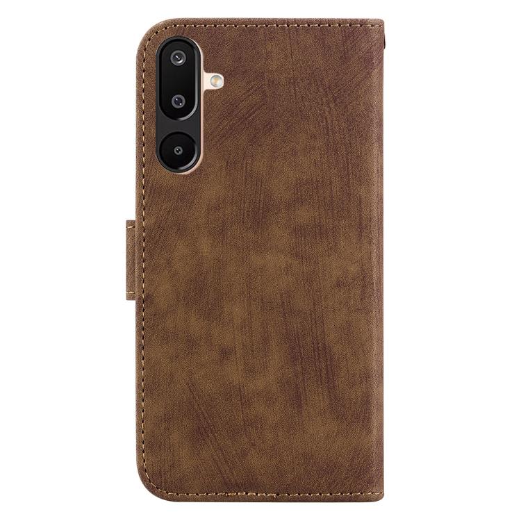For Samsung Galaxy M16 5G / F16 5G / M36 5G Little Tiger Embossed Leather Phone Case