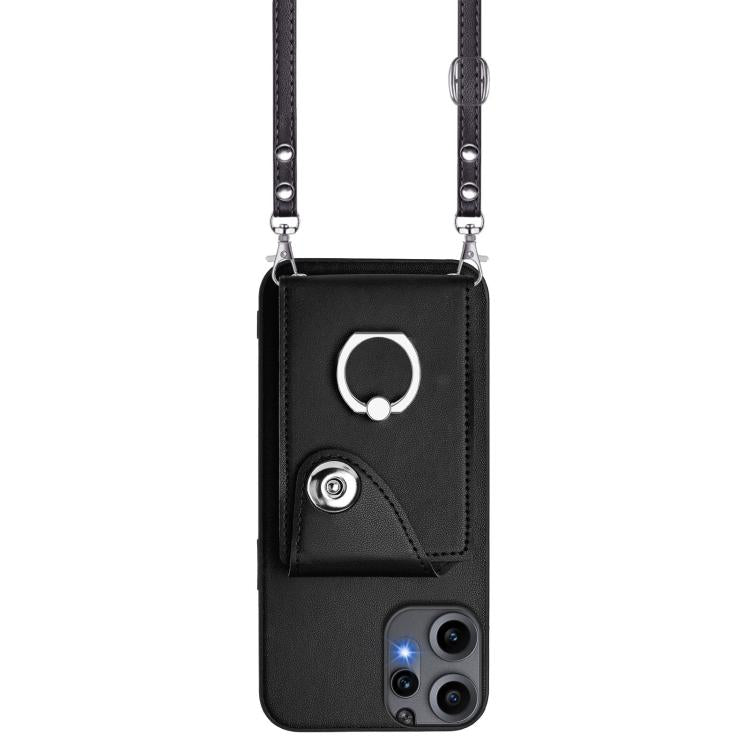 For Nothing CMF Phone 2 Pro Organ Card Bag Ring Holder Phone Case with Long Lanyard