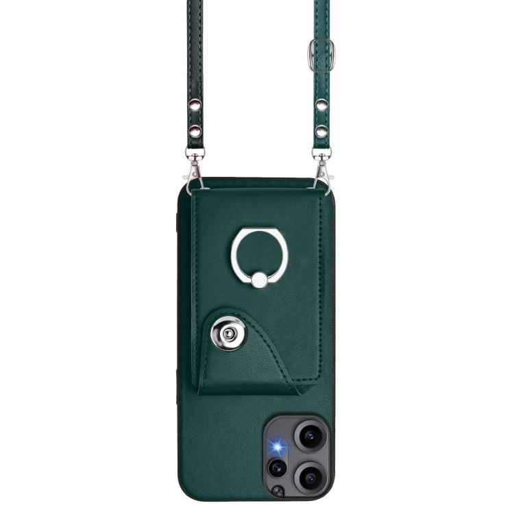 For Nothing CMF Phone 2 Pro Organ Card Bag Ring Holder Phone Case with Long Lanyard
