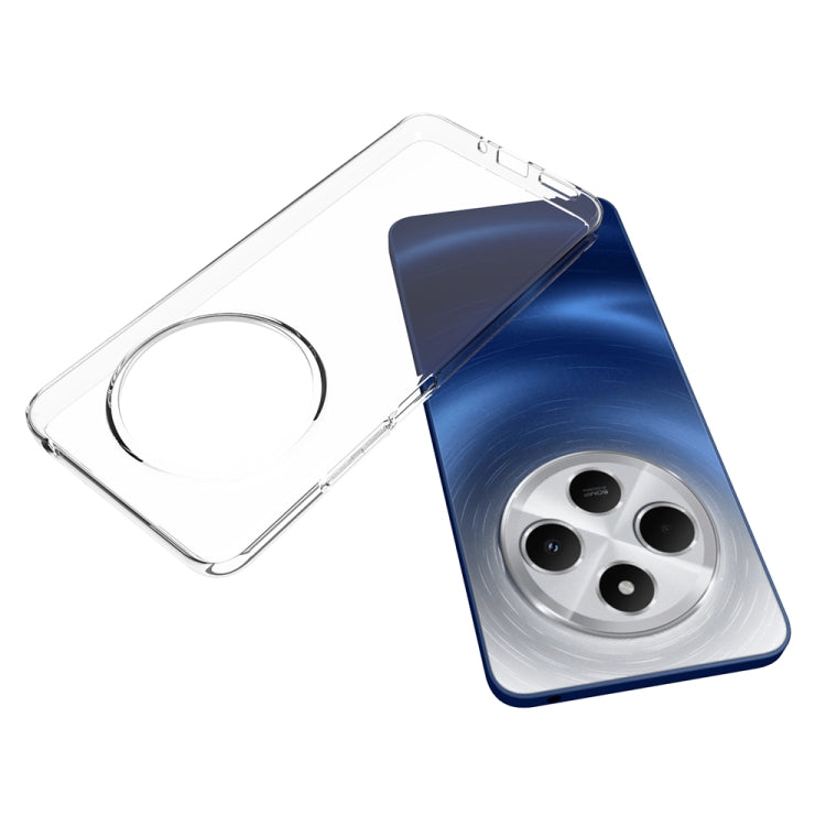 For Redmi 14C 4G Waterproof Texture TPU Phone Case - Transparent