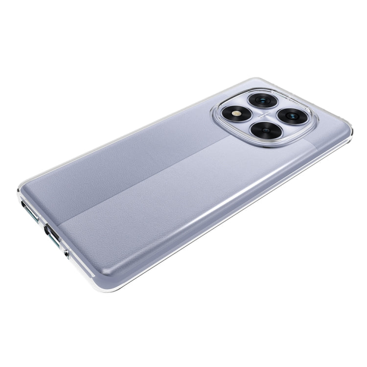 For Redmi Note 14 Pro 5G Waterproof Texture TPU Phone Case - Transparent