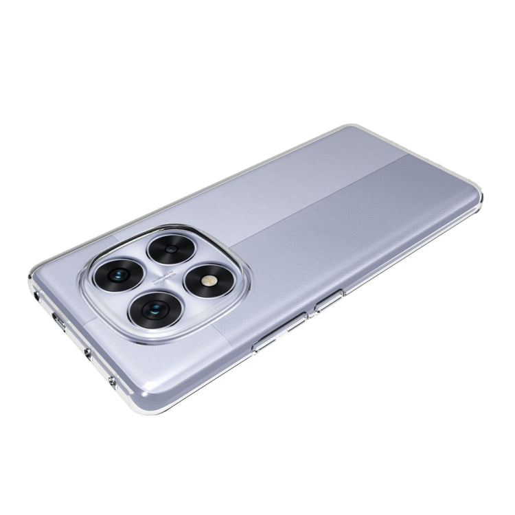 For Redmi Note 14 Pro 5G Waterproof Texture TPU Phone Case - Transparent