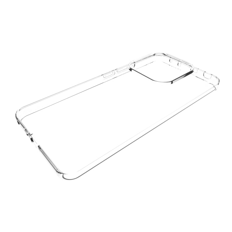 For Redmi Note 14 5G Waterproof Texture TPU Phone Case - Transparent