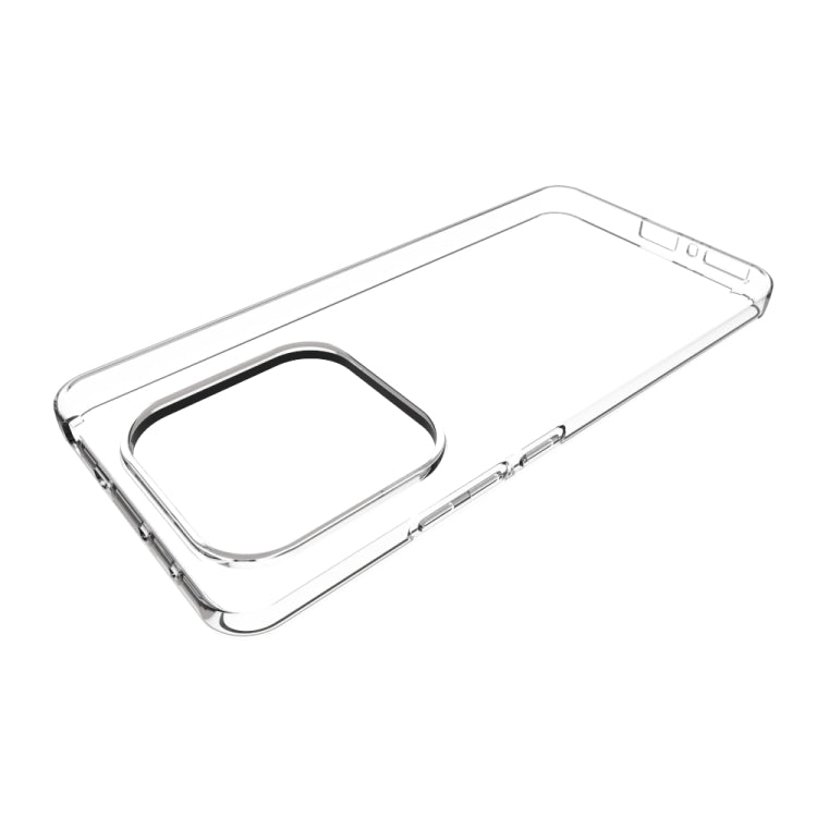 For Redmi Note 14 5G Waterproof Texture TPU Phone Case - Transparent