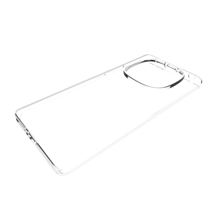 For Redmi Note 14 Pro 4G Waterproof Texture TPU Phone Case - Transparent