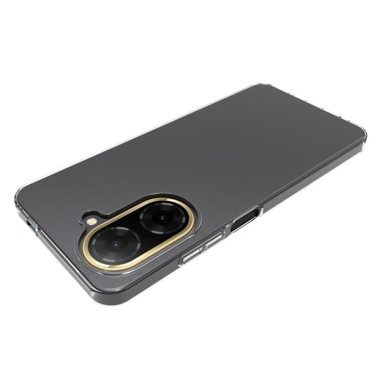 For Redmi A5 4G 171.7mm / Poco C71 Waterproof Texture TPU Phone Case - Transparent